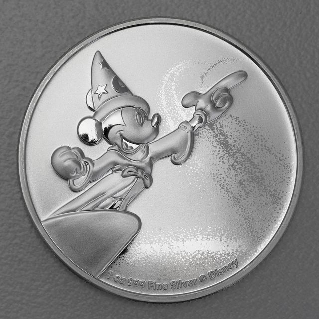Silbermünze 1oz Niue Mickey Mouse 2019 Fantasia