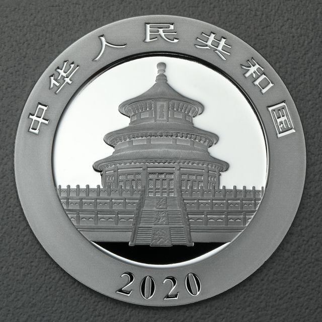 China Panda Silbermünze 2020