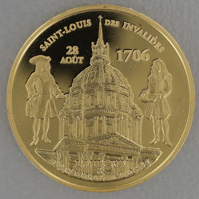 Goldmünze 10 Euro Frankreich 2006 - Invalidendom