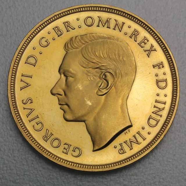 Sovereign Münze König Georg VI