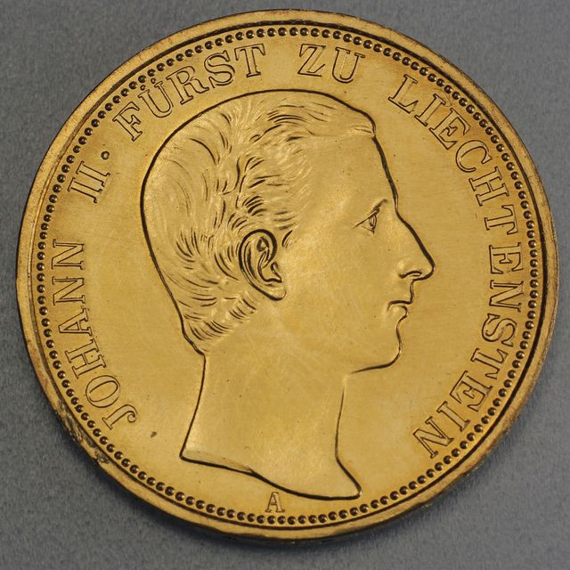 Johan II 1862 Liechtenstein Vereinstaler