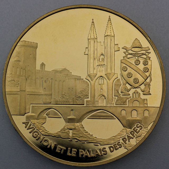 Goldmünze 20 Euro Frankreich 2004 - Avignon