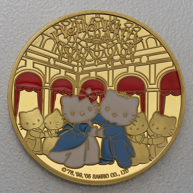 Goldmünze 50 Euro Frankreich 2005 - Hello Kitty