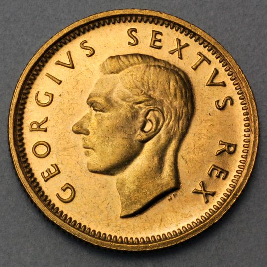 Südafrikanische Pfund Goldmünze Georg VI
