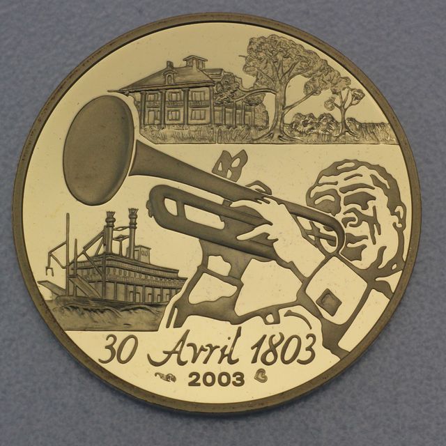 Goldmünze 20 Euro Frankreich 2003 - Louisiana
