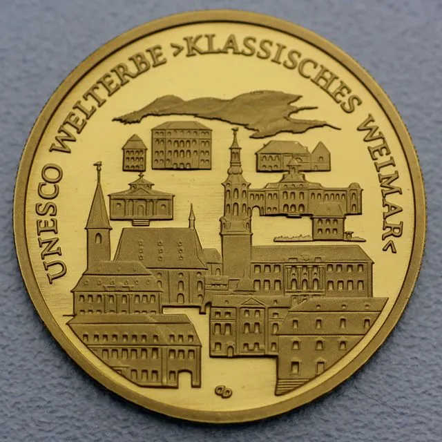 100 Euro Goldmünze Deutschland Weimar 2006