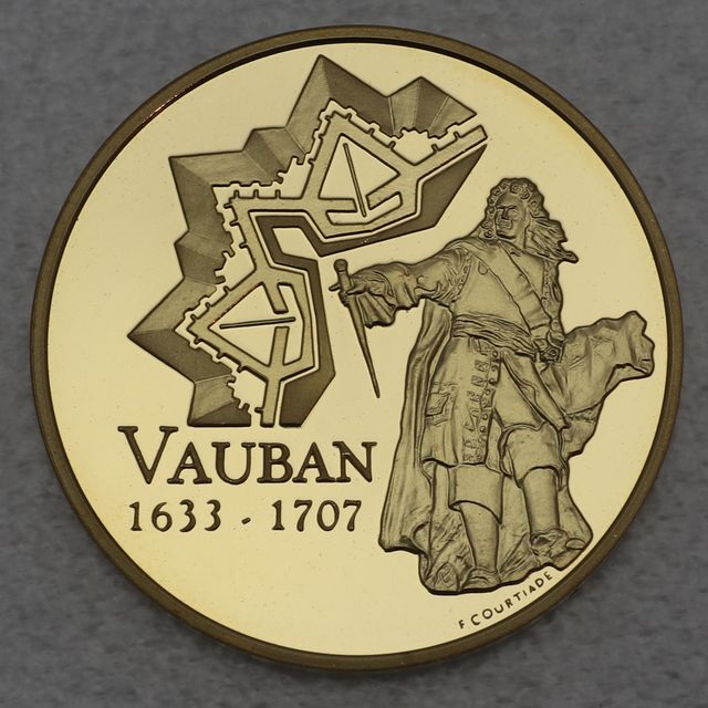 Goldmünze 10 Euro Frankreich 2007 - Vauban