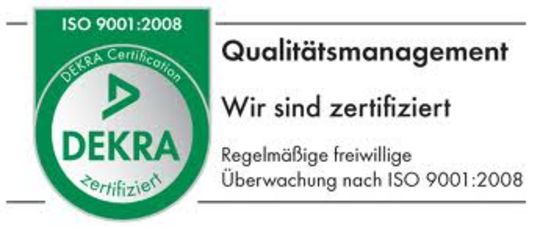 ISO zertifiziert nach 9001 und als Entsorgungsfachbetrieb