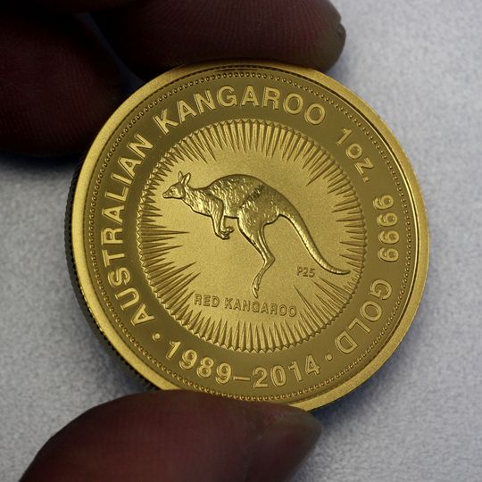 Kangaroo Sondermünze zum 25. Jubiläum