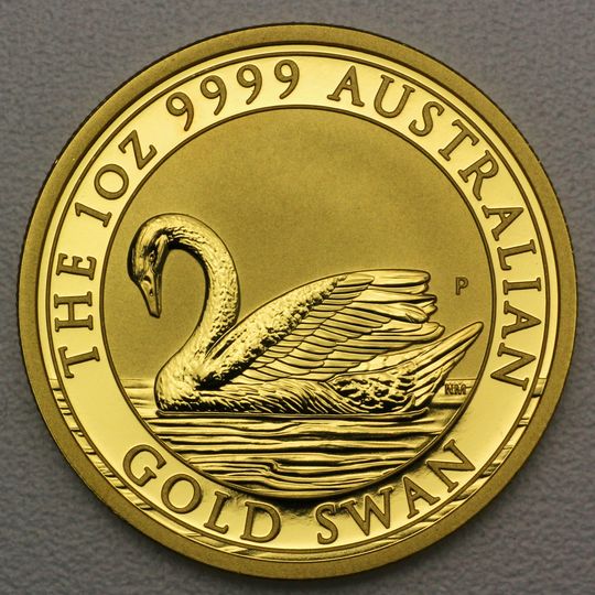1oz Golden Swan Australien