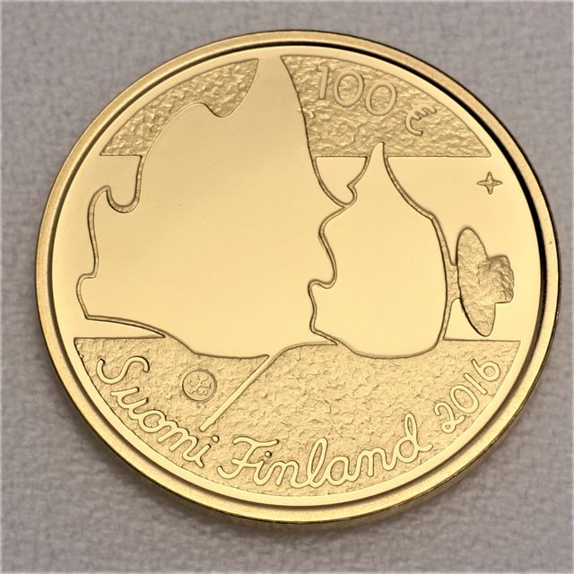100 Euro Goldmünze Finnland 2016