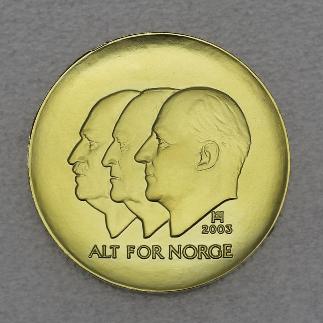 1500 Kronen Norwegen 2003 - Dissolution of the Union 1905 - 2005