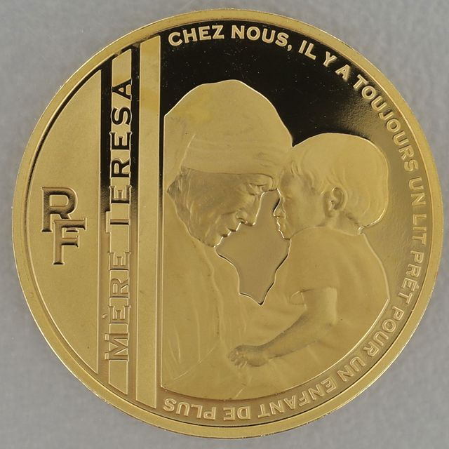 Goldmünze 50 Euro Frankreich 2010 - Maria Theresa