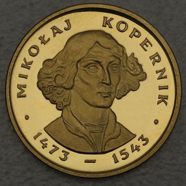 Goldmünze 2000 Zloty Polen 1979 Mikolaj Kopernik