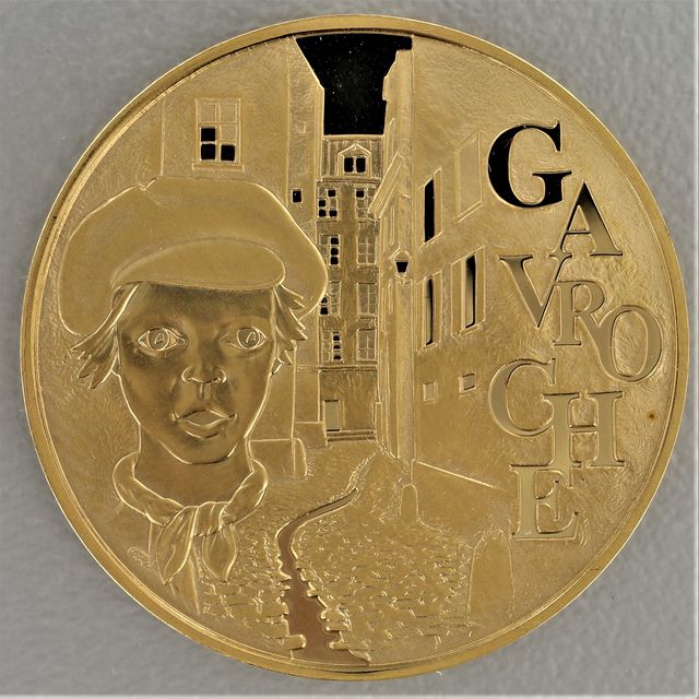 Goldmünze 20 Euro Frankreich 2002 - Victor Hugo