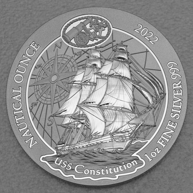 Silbermünze 1oz Nautical Ounce 2022 - Constitution