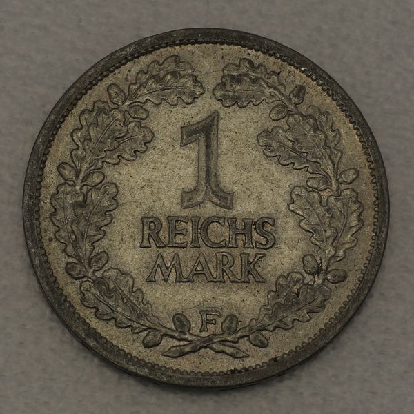 Silbermünze Weimarer Republik 1 Reichsmark 1925