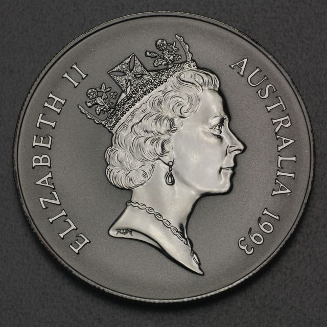 Känguru Silbermünze Australien 1993