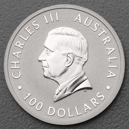 1oz Platinmünze, Australian Kangaroo 2024
