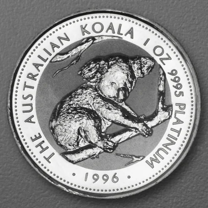 1oz Platinmünze Koala, 1996