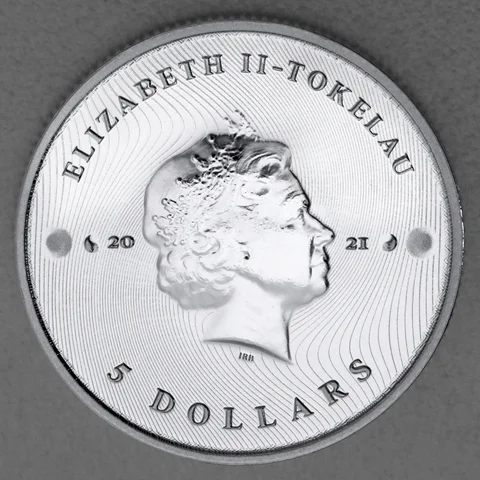 Silbermünze 1oz Tokelau Equilibrium 2021