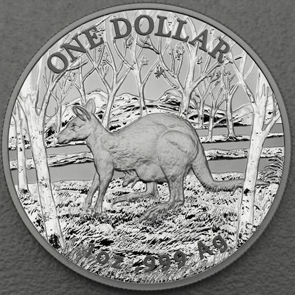 Känguru Silbermünze Australien 2016 "Seasons Change"