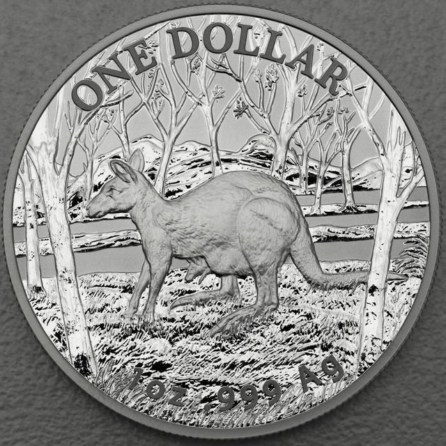 Känguru Silbermünze Australien 2016