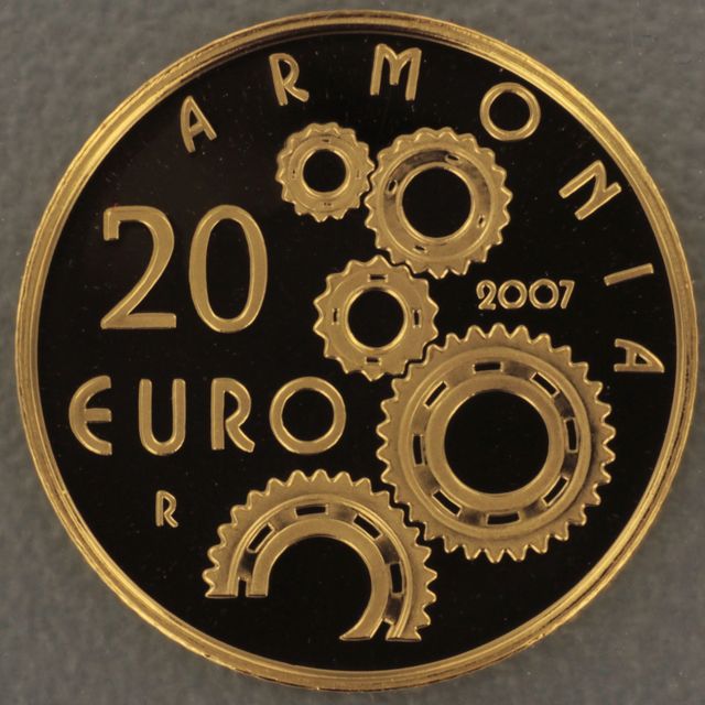20 Euro Goldmünze San Marino 2007