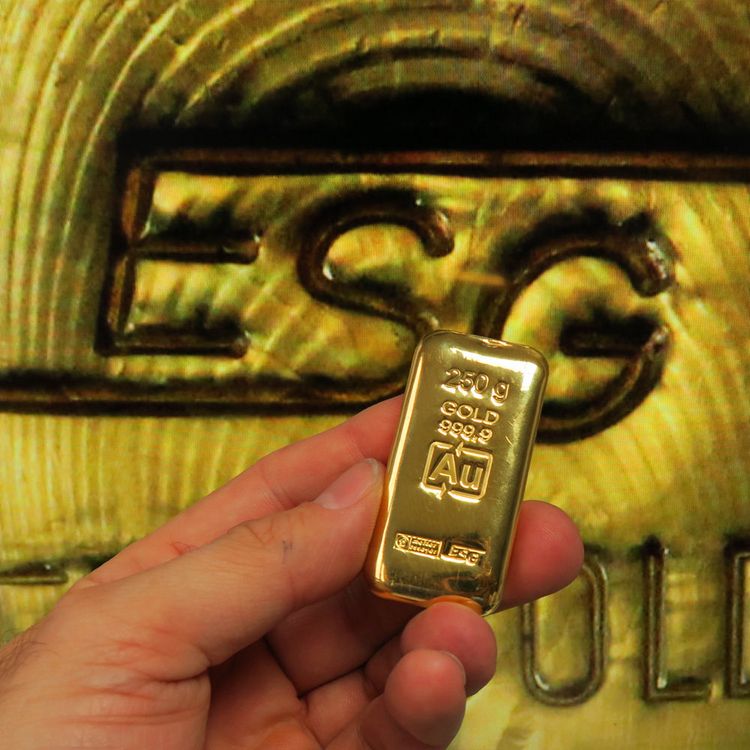 250g Goldbarren ESG