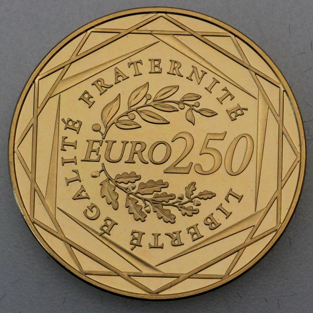 250 Euro Goldmünze Frankreich 2009