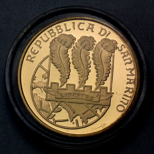 20 Euro Goldmünze San Marino 2004