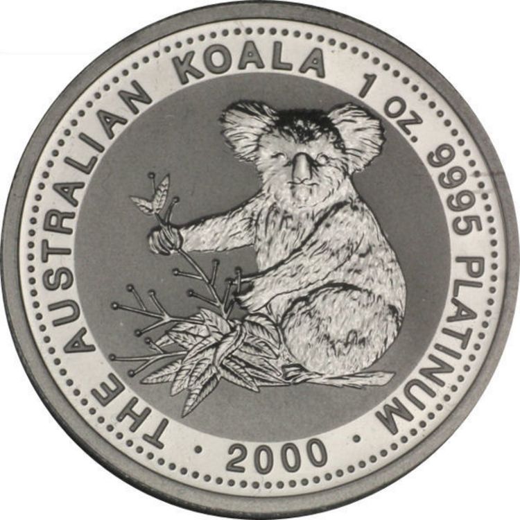 Australische Platinmünze Koala