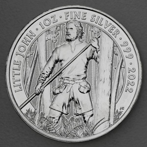 Silbermünze 1oz "Myths and Legends" 2022 - Little John