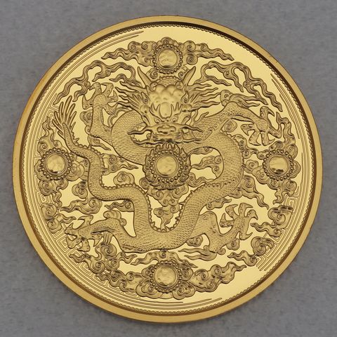 Goldmünze 100 Euro Österreich 2024 - Das Gold Chinas - Die Magie des Goldes