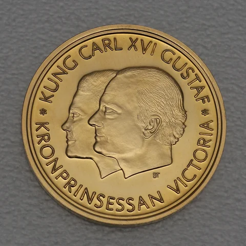 2000 Kronor 1999 Schweden - Carl XVI Gustaf & Kronprinzessin Victoria