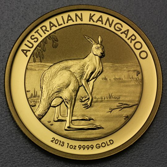 Australien Känguru Goldmünze 2013