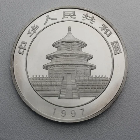 Silbermünze Panda 1oz