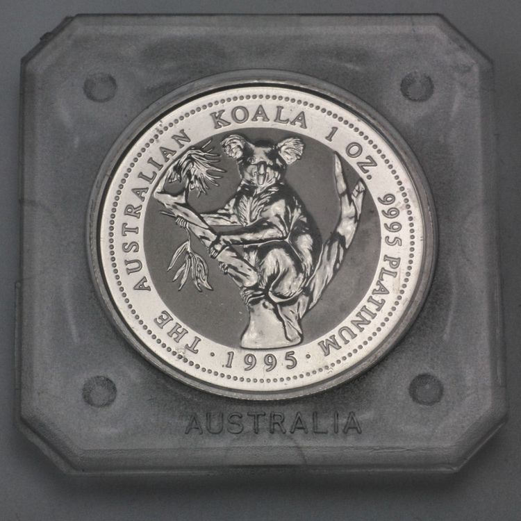 Platinmünze Koala 1995