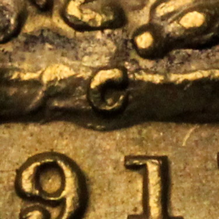 Sovereign Prägebuchstabe C = Canada