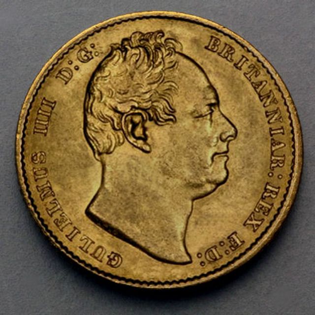 Sovereign Münzen William IV