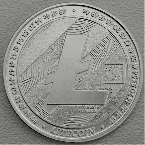 Silbermünze 1oz Tschad Crypto Serie - Litecoin 2020