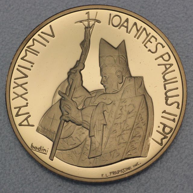50 Euro Goldmünze Vatikan 2004 &quot;Das Salomonische Urteil&quot;
