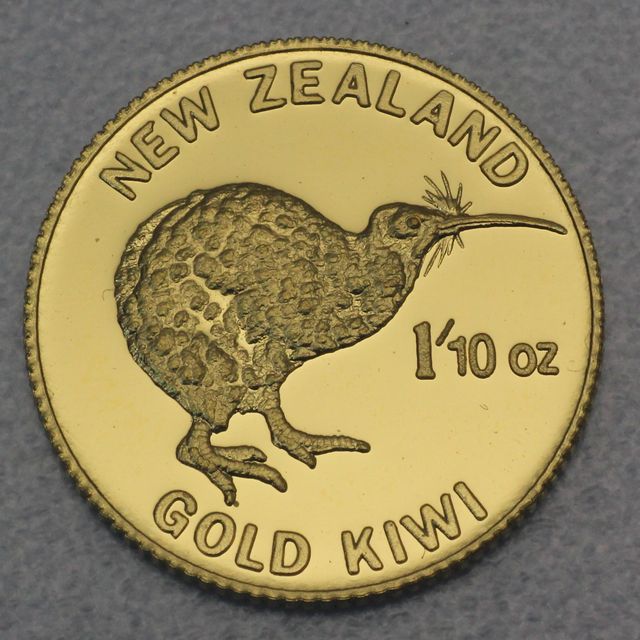 Goldmünze 1/10oz Neuseeland Kiwi New Zealand