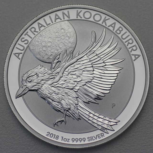 1oz Silbermünze Kookaburra 2018