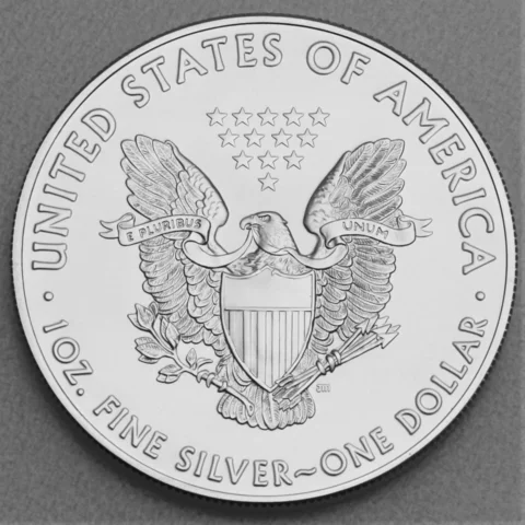 Silbermünze American Eagle bis 2021
