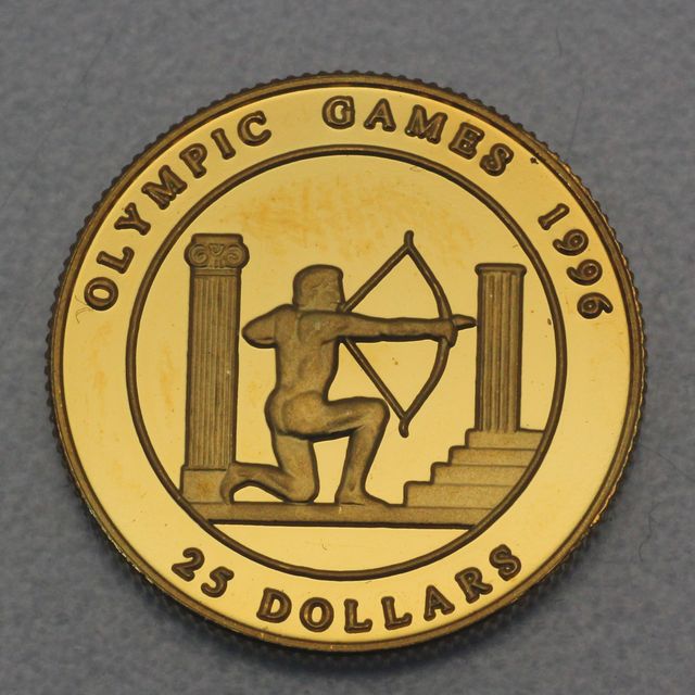 25 Dollar Cook Island Goldmünze 1995