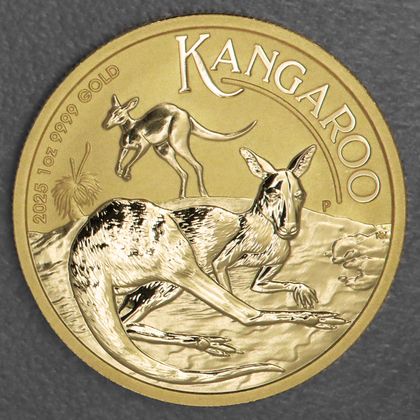 Australian Kangaroo, 1oz Goldmünze, 2025