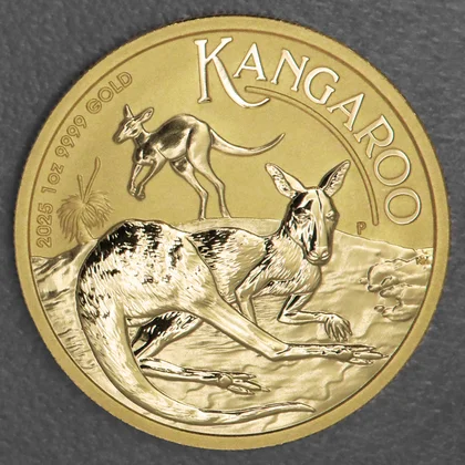 Australian Kangaroo, 1oz Goldmünze, 2025