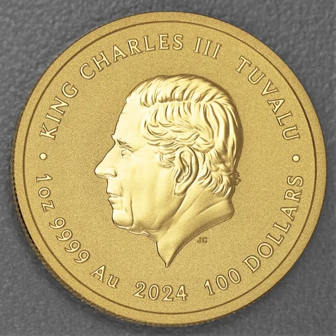 Goldmünze Ottifanten 2024 - Ottirand