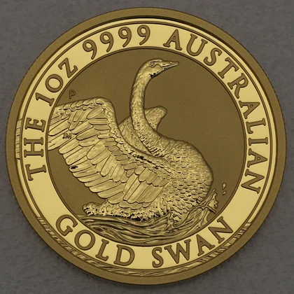 1oz Golden Swan Australien 2020